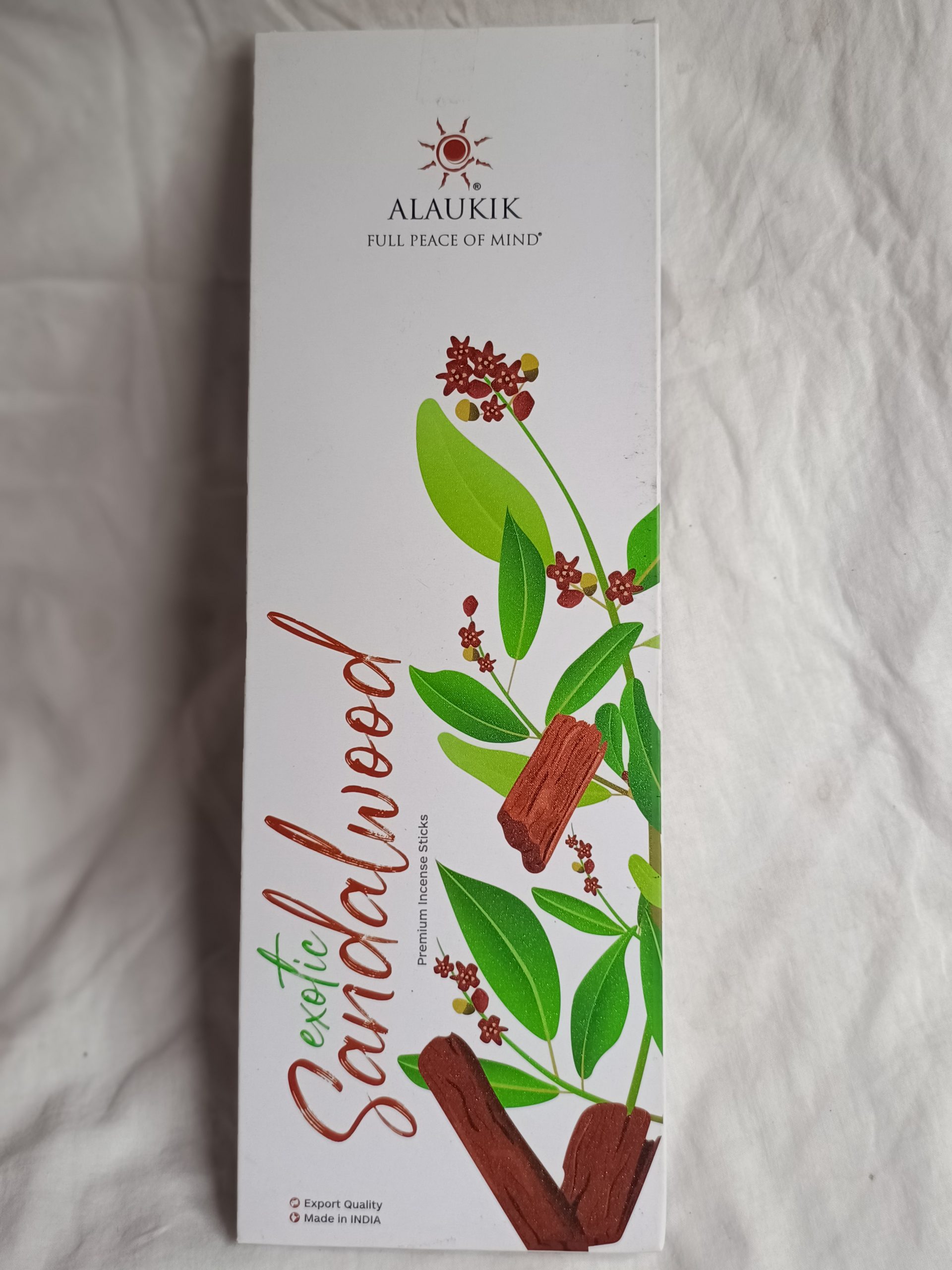 Sandalwood incense sticks