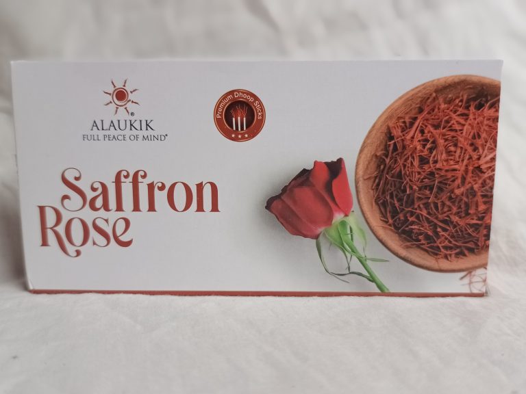 Saffron Rose incense sticks