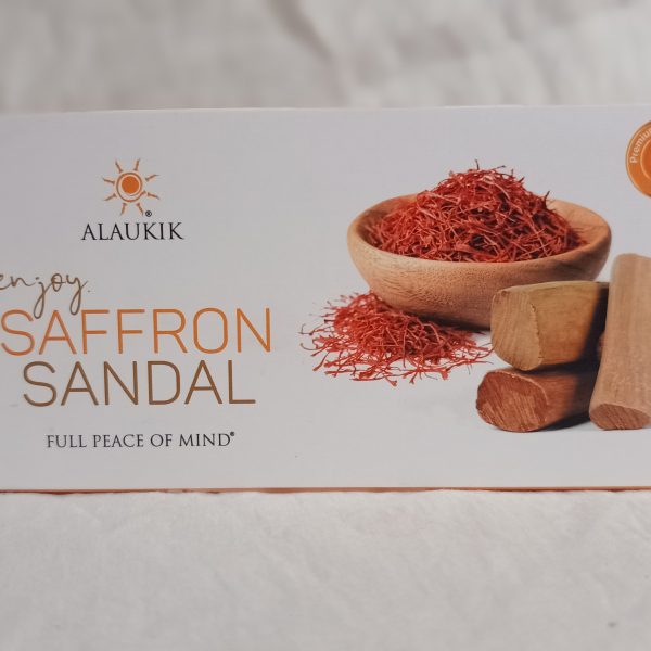 Saffron Sandal incense sticks