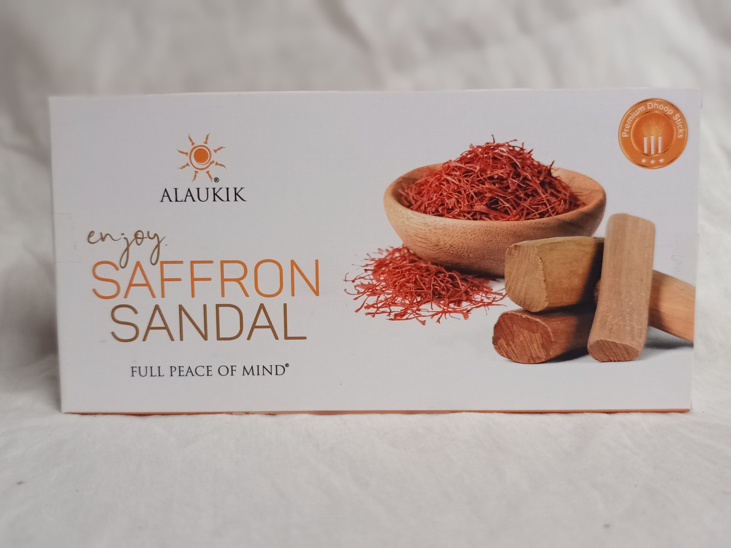 Saffron Sandal incense sticks