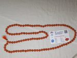 certified natural 5 mukhi rudraksha jaap mala certified card