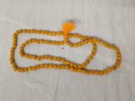 natural haldi mala turmeric root beads for baglamukhi and Brihaspati Jaap