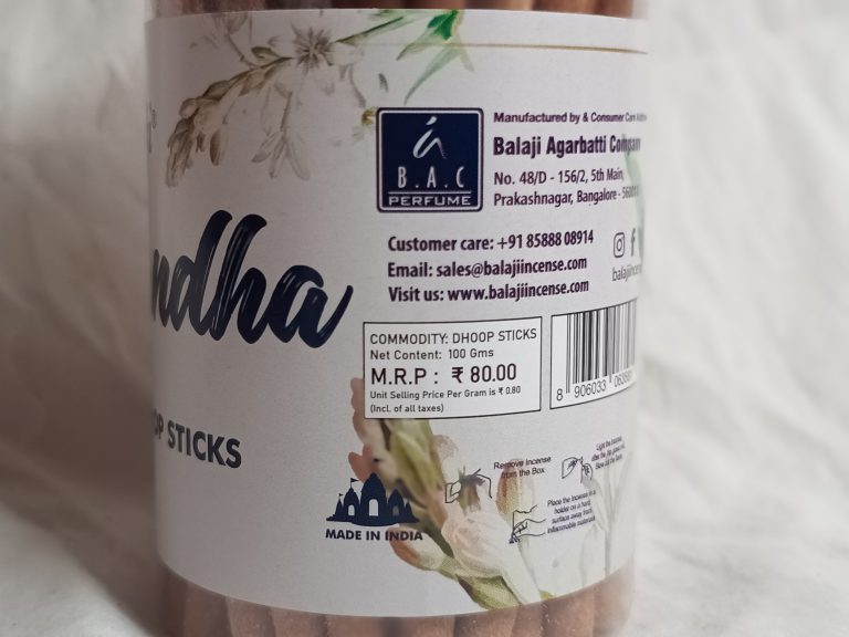 Rajnigandha dhoop sticks
