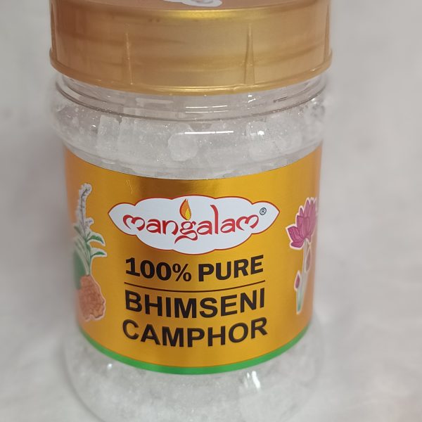 Mangalam pure bhimseni camphor jar