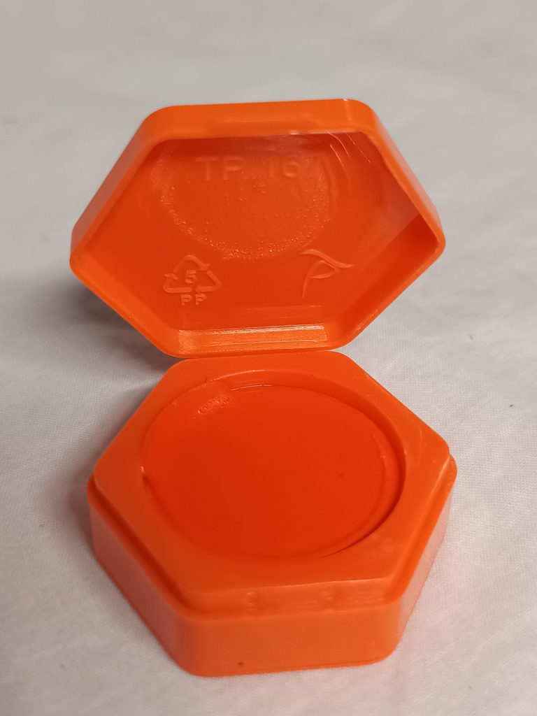 SRR hanuman paste sindhur orange box for pooja and tilak