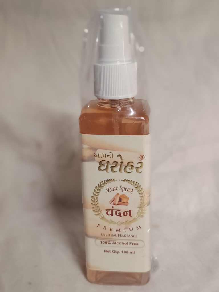 aapno dharohar perfume chandan attra spray 100% alcohol free