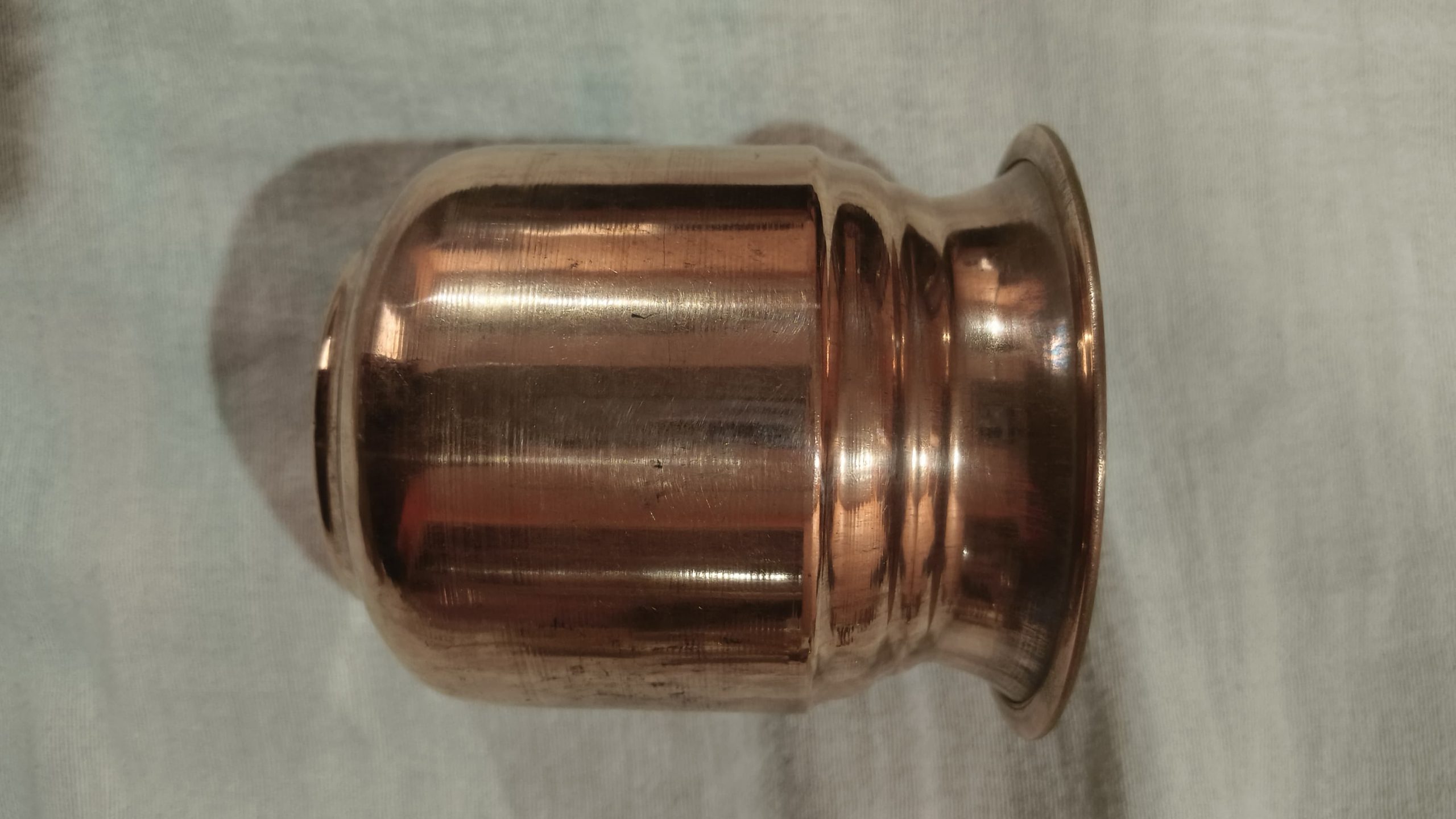 Long Neck Copper Lota