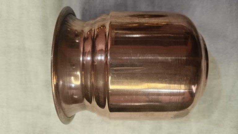 Long Neck Copper Lota