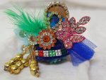 Velvet feather pagdi