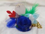 Velvet feather pagdi