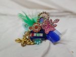 Velvet feather pagdi