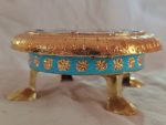 Meenakari Wooden Stand – Pooja Chowki