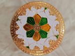 Meenakari Wooden Stand – Pooja Chowki