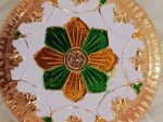 Meenakari Wooden Stand – Pooja Chowki