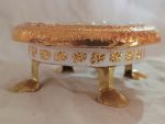 Meenakari Wooden Stand – Pooja Chowki