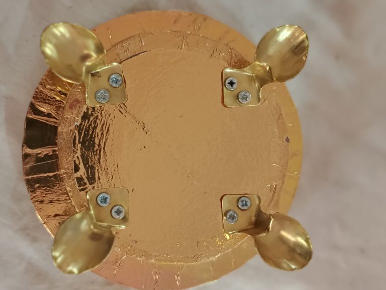 Meenakari Wooden Stand – Pooja Chowki