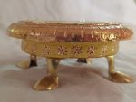 Meenakari Wooden Stand – Pooja Chowki