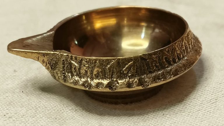 Traditional Brass DIya
