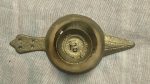 Brass Diya with Textured Rim