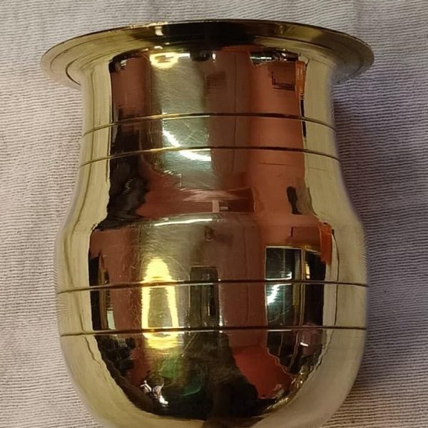 Long Neck Brass Lota (Pot)