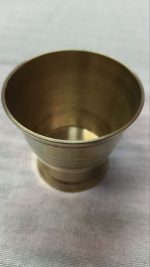 Thick Brass Glass