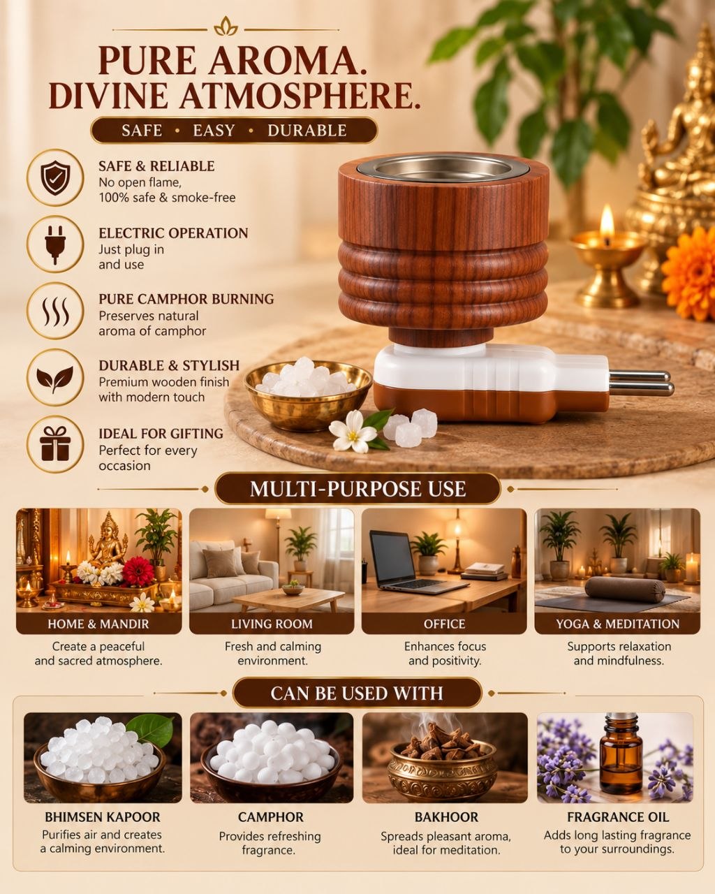 Camphor Diffuser-Kapoor Dani