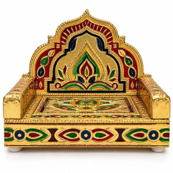 Golden Laddu Gopal Singhasan