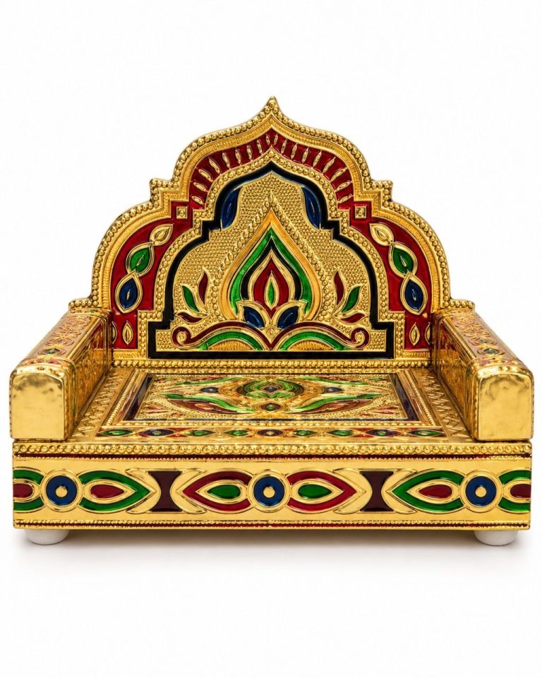 Golden Laddu Gopal Singhasan