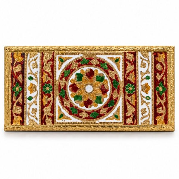 Meenakari-Style Laddu Gopal Seat