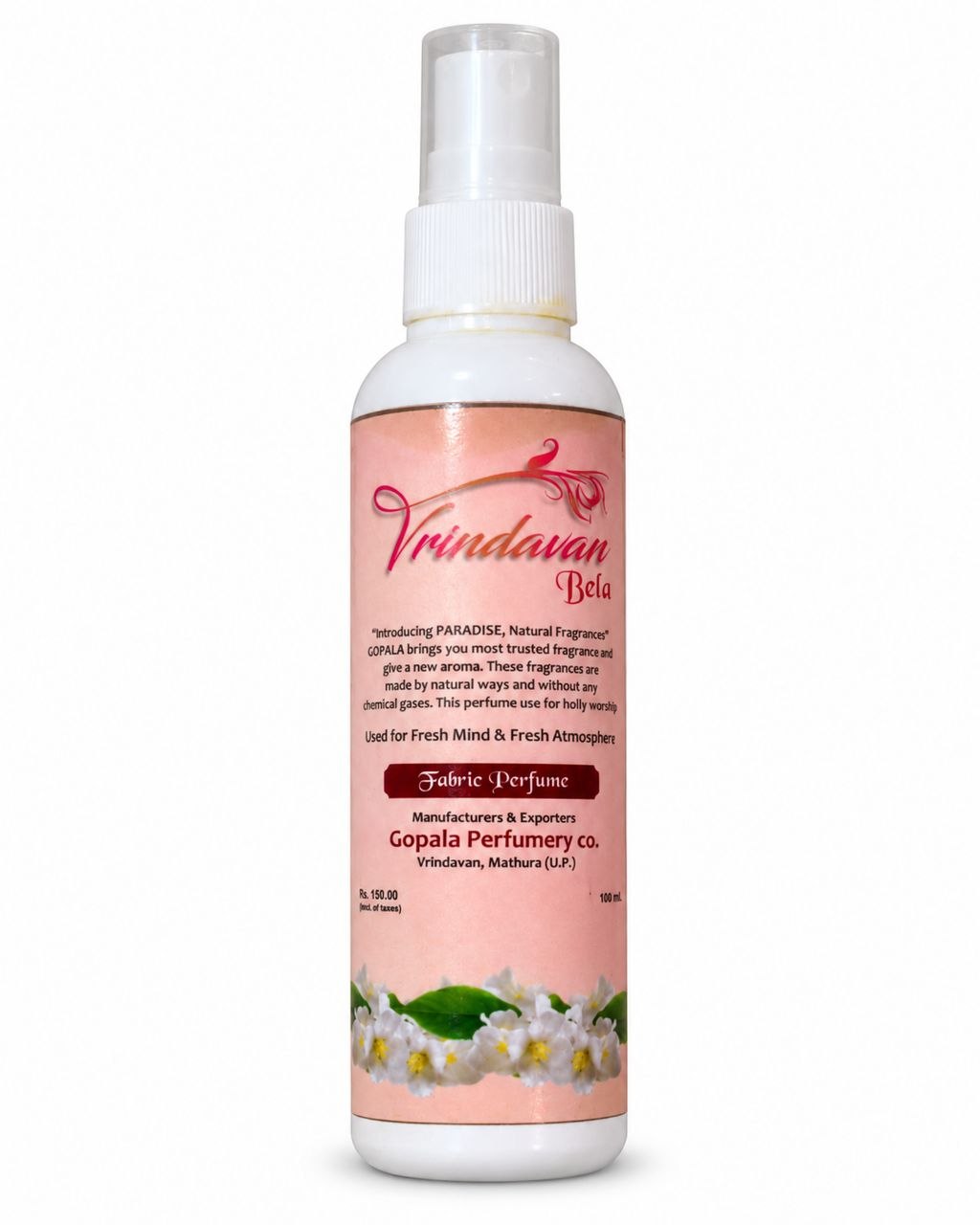 Vrindavan Sandal Fabric Perfume Spray