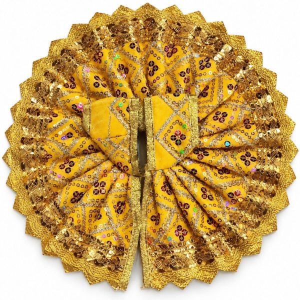 Yellow Laddu Gopal Poshak