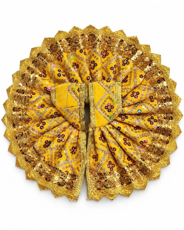 Yellow Laddu Gopal Poshak