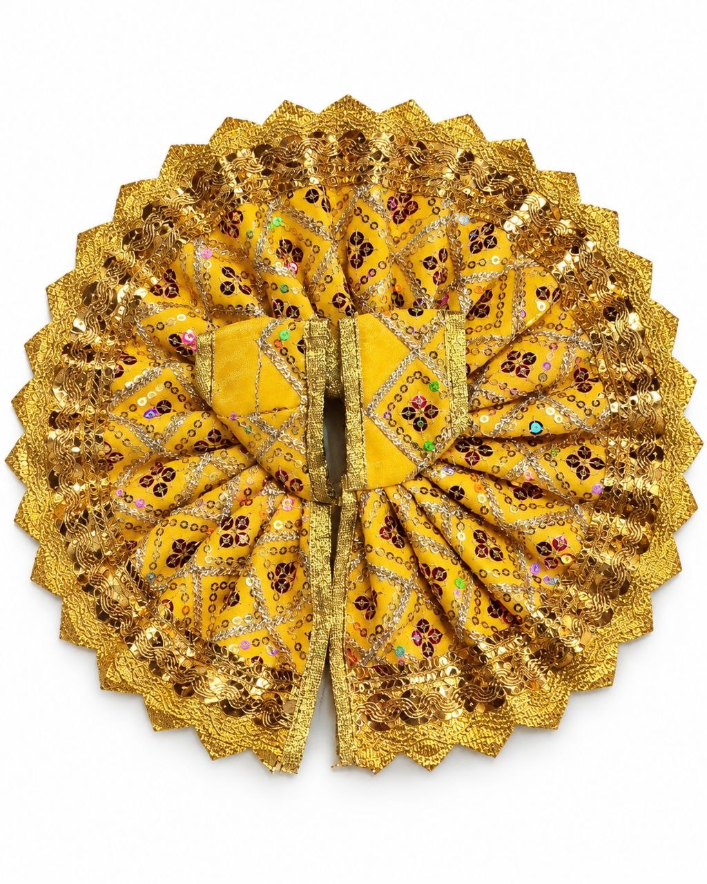 Yellow Laddu Gopal Poshak