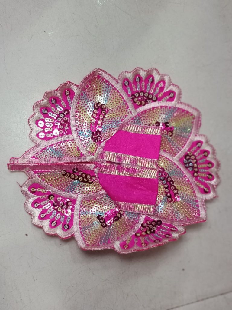 Pink Laddu Gopal Poshak