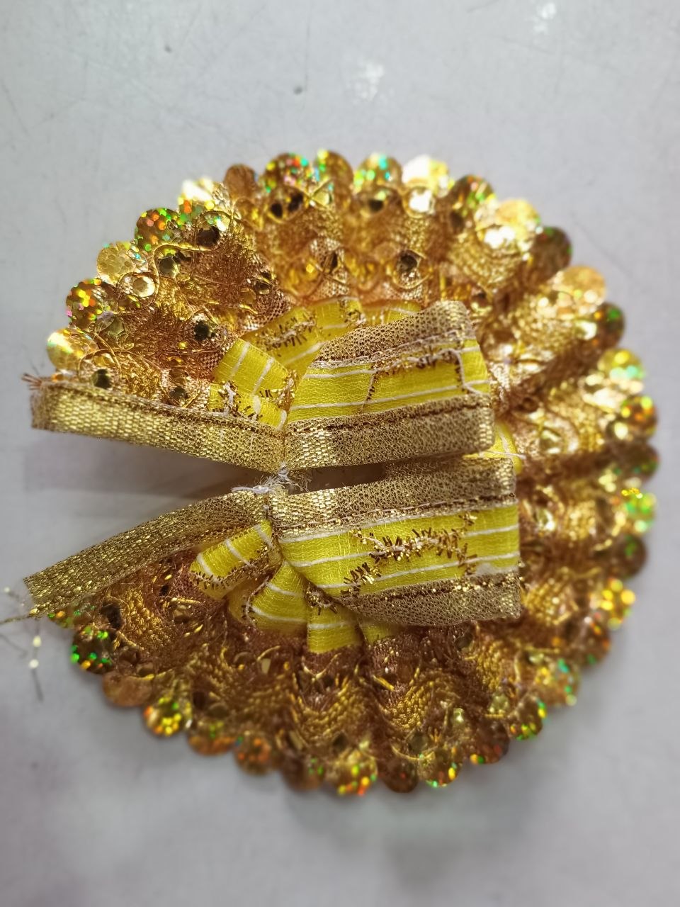 Yellow Laddu Gopal Poshak