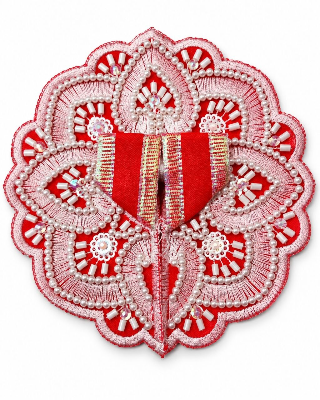 Red Laddu Gopal Poshak