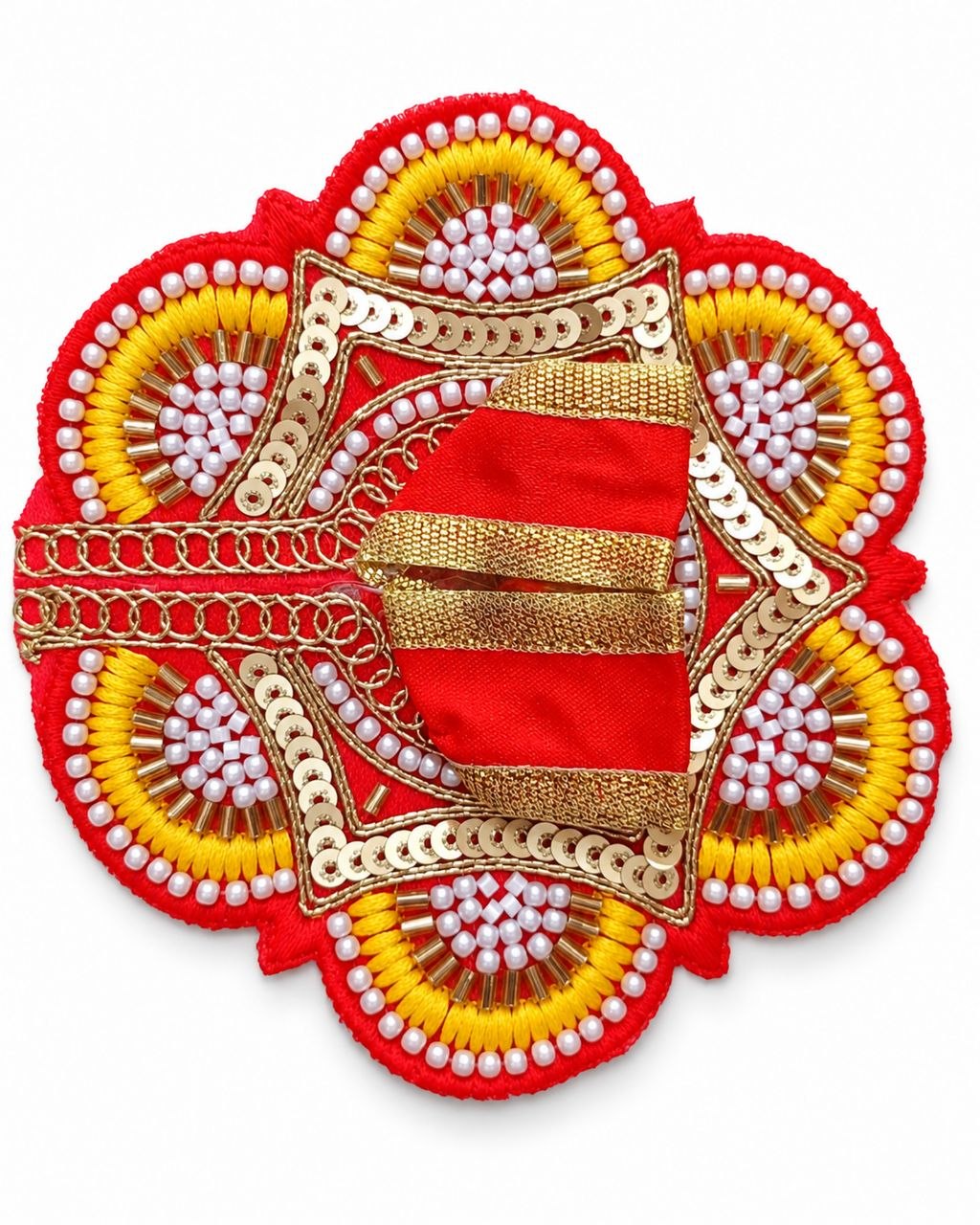 Red Laddu Gopal Poshak