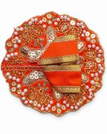 Orange Laddu Gopal Poshak