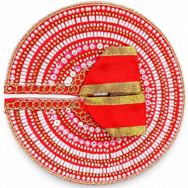 Red Laddu Gopal Poshak