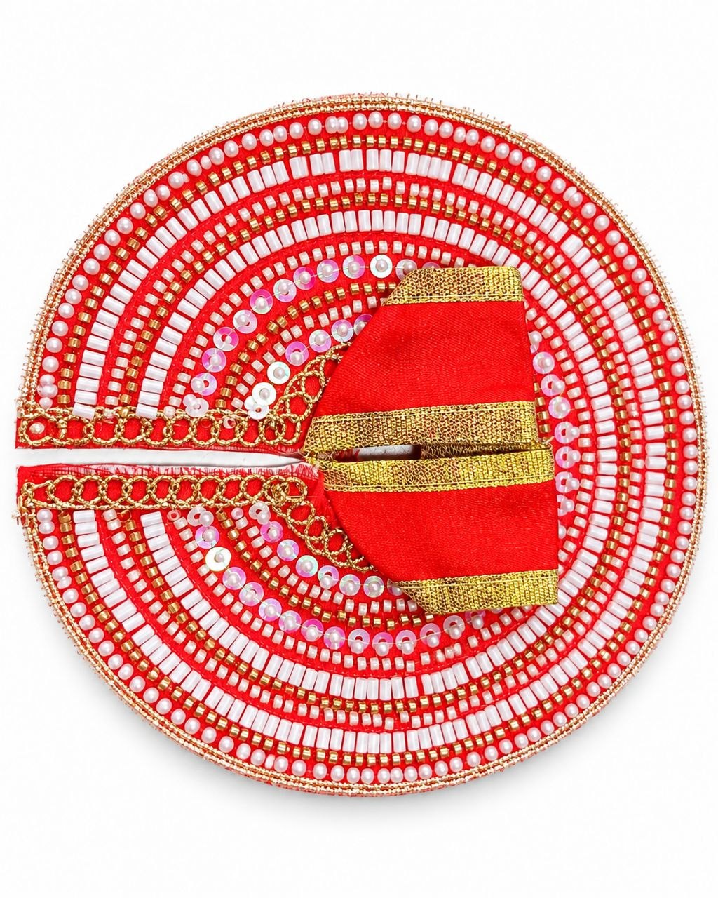 Red Laddu Gopal Poshak