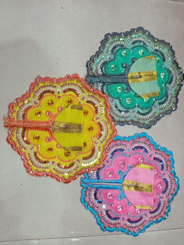 Multicolour Laddu Gopal Poshak