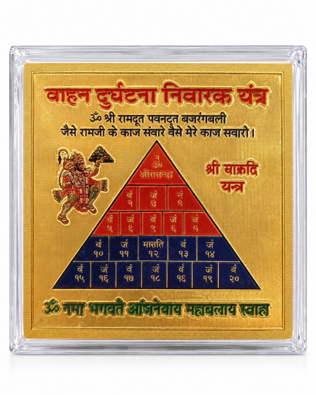 Vahan Durghatna Nivarak Yantra