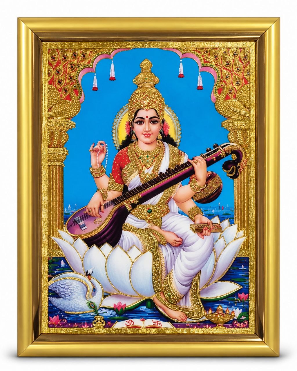 Saraswati Framed Photo